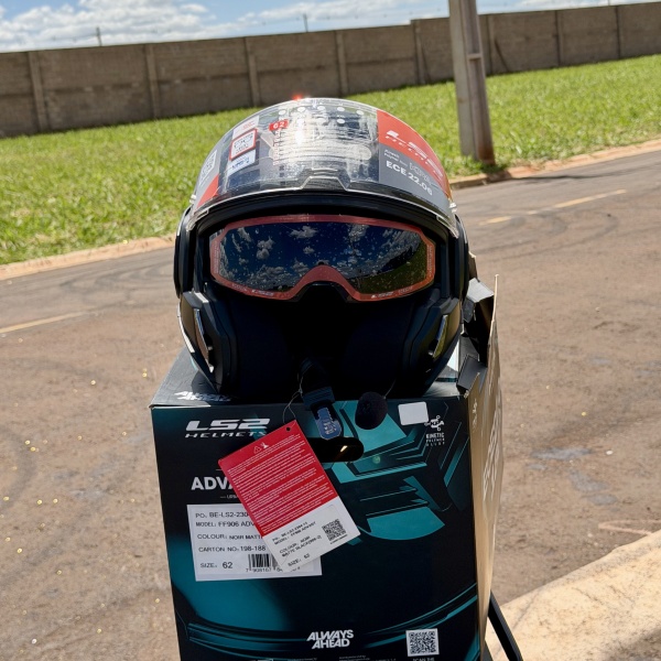 CG START 160cc EXCLUSIVA 💙 + LS2 ADVANT 🪖
